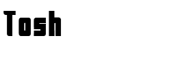 Tosh.0 Regular.ttf