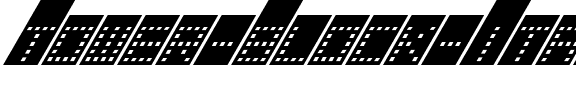 Tower Block Italic.otf