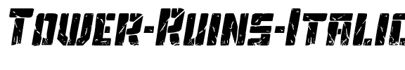 Tower Ruins Italic Italic.ttf