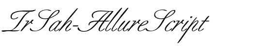 TrSah AllureScript Regular.ttf