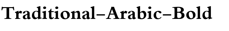 Traditional Arabic Bold.ttf