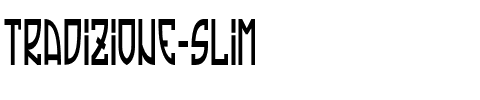 Tradizione Slim Regular.ttf