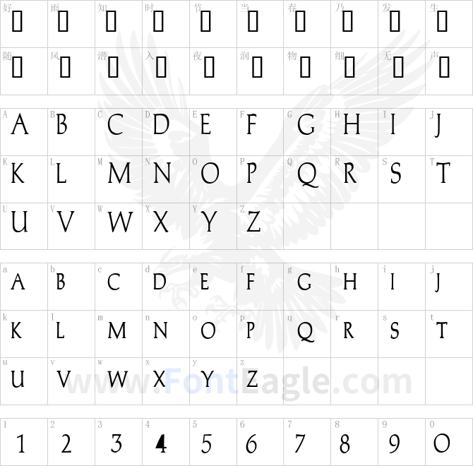 Trajans-Caps-Condensed-Bold