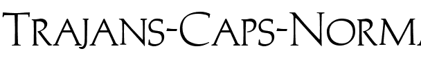 Trajans-Caps  Normal.ttf