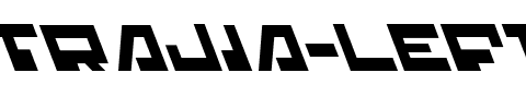 Trajia Leftalic Leftalic.ttf
