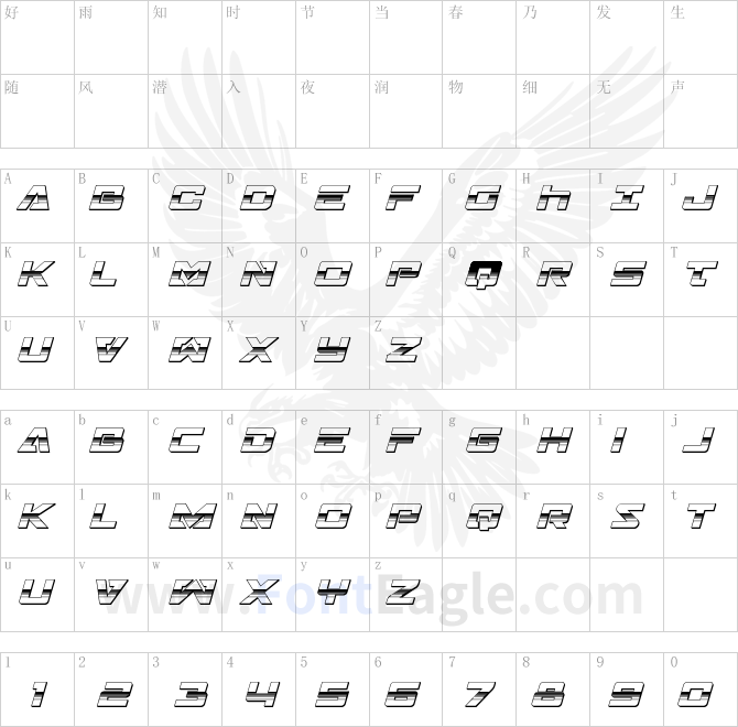 Trans-America-Platinum-Italic