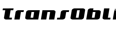 TransOblique Regular.ttf