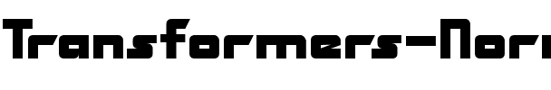 Transformers Normal.ttf
