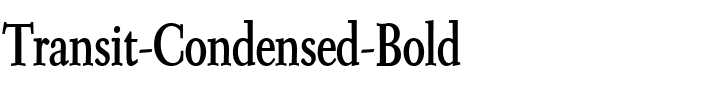 Transit Condensed Bold.ttf