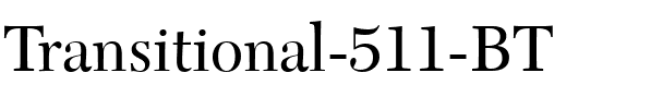 Transit511 BT Roman.ttf