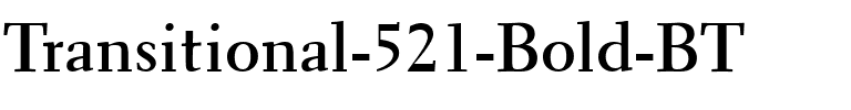 Transit521 BT Bold.ttf