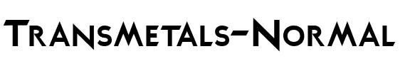 Transmetals   Normal.ttf