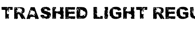 Trashed light Regular.ttf
