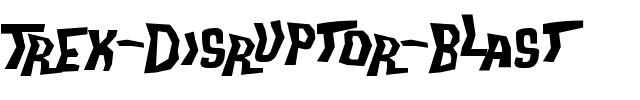 Trek Disruptor Blast Normal.ttf