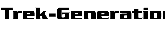 Trek Generation 1 Regular.ttf