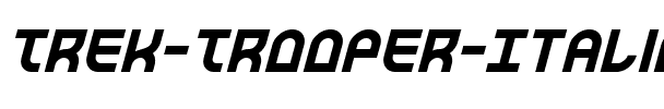 Trek Trooper Italic Italic.ttf
