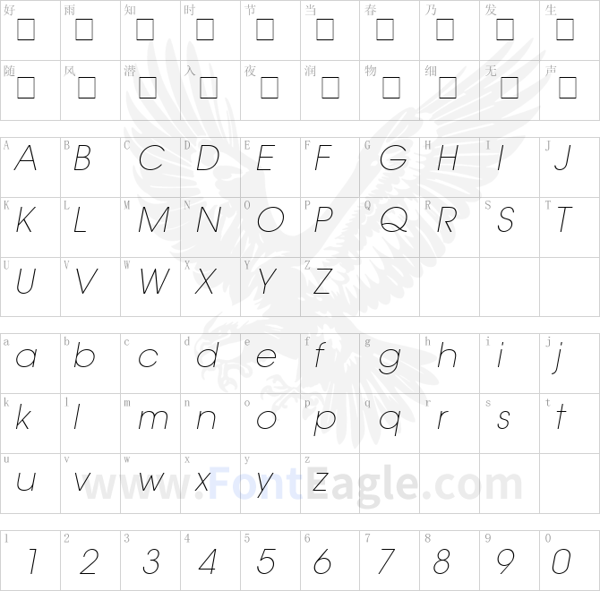 Trendex-Light-SSi-Extra-Light-Italic