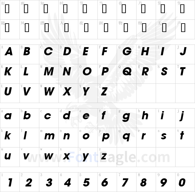 TrendexBlackSSi-Italic