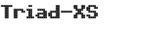 Triad XS Regular.ttf