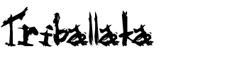 Triballaka Normal.ttf
