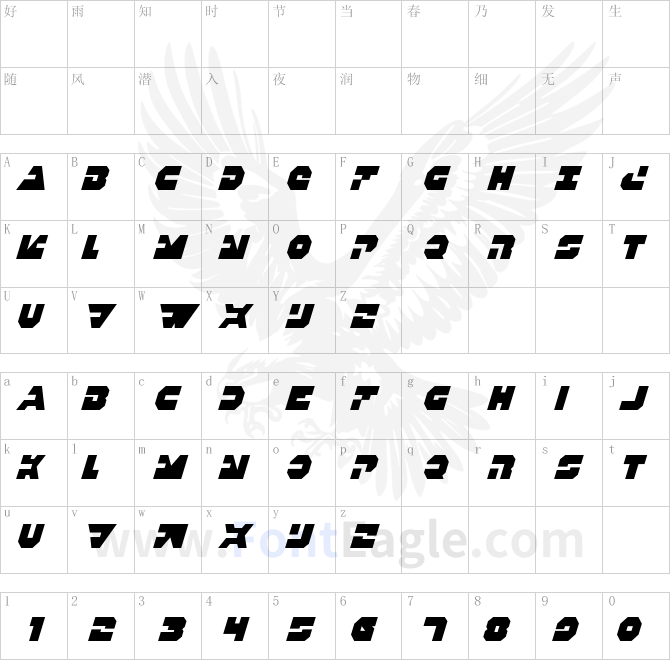 Trigger-Man-Condensed-Italic