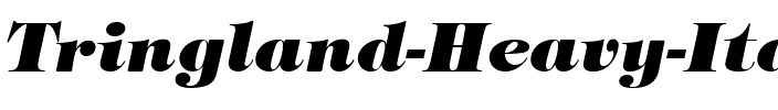 Tringland Heavy Italic.ttf