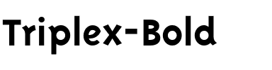 Triplex Bold.ttf