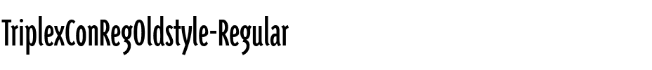 TriplexConRegOldstyle Regular.ttf