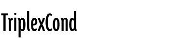 TriplexCond Roman.ttf