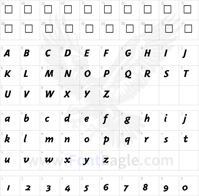 TriplexItalicExtraboldOldstyle-Italic