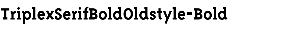 TriplexSerifBoldOldstyle Bold.ttf