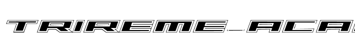 Trireme Academy Italic Italic.ttf
