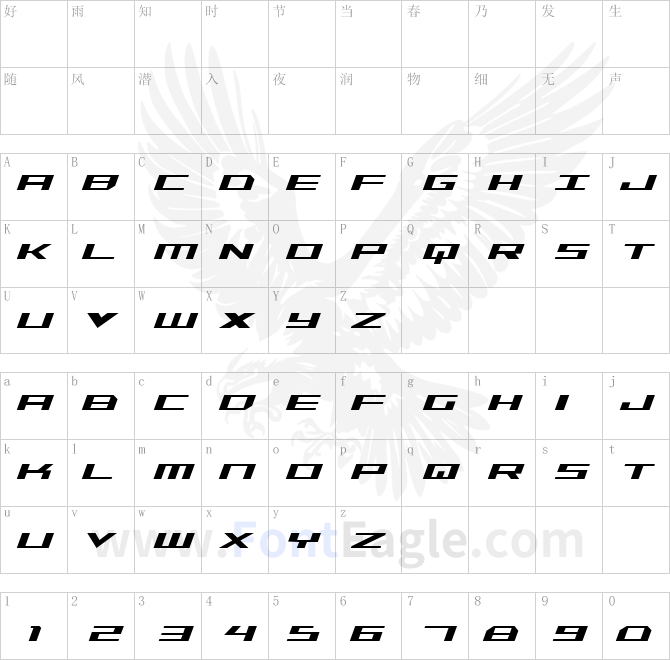 Trireme-Condensed-Italic