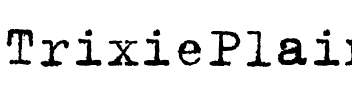 TrixiePlain Regular.ttf
