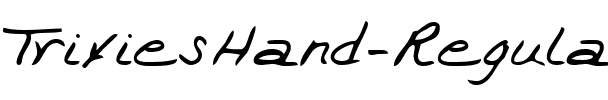 TrixiesHand Regular.ttf