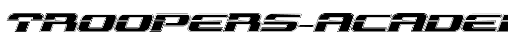 Troopers Academy Expanded Italic Expanded Italic.ttf