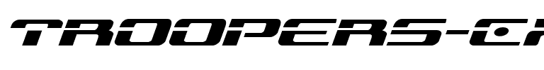 Troopers Expanded Italic Expanded Italic.ttf