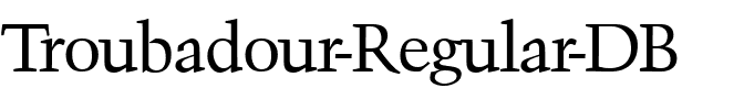 Troubadour DB Regular.ttf