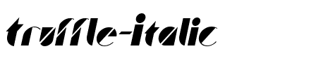 Truffle Italic.ttf