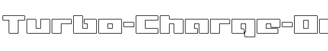 Turbo Charge Outline Outline.ttf