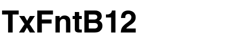 TxFntB12 Regular.ttf
