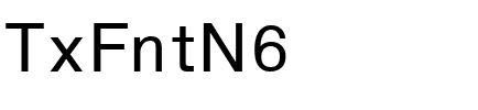 TxFntN6 Regular.ttf
