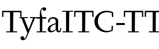 TyfaITC TT Normal.ttf