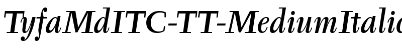 TyfaMdITC TT Italique.ttf