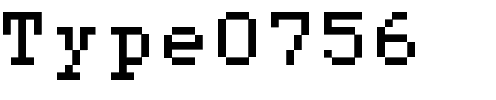 type 07_56 Regular.ttf