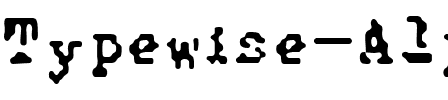 Typewise Alpha Normal.ttf