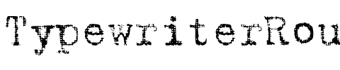 TypewriterRough Regular.ttf