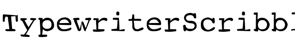 TypewriterScribbled Regular.ttf
