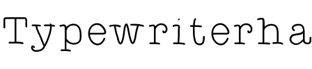 Typewriterhand Medium.ttf