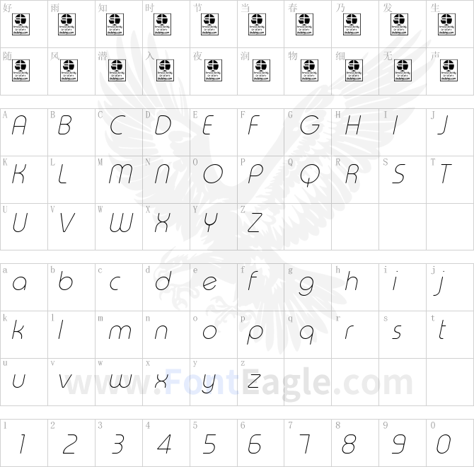 Typo-Round-Thin-Italic-Demo